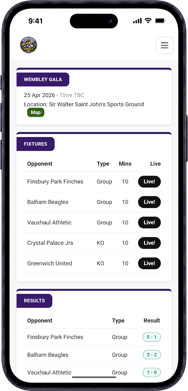 Football gala tool in Pitch1