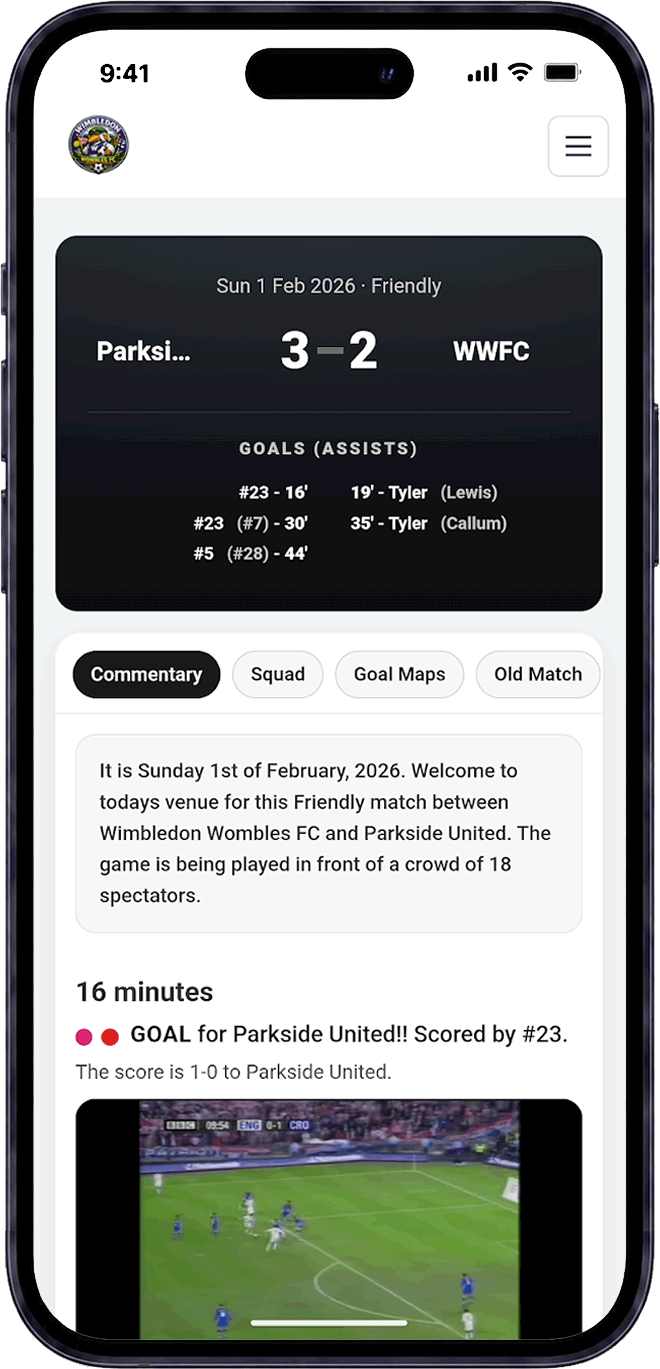 Veo and XBotGo grassroots football video integration in Pitch1